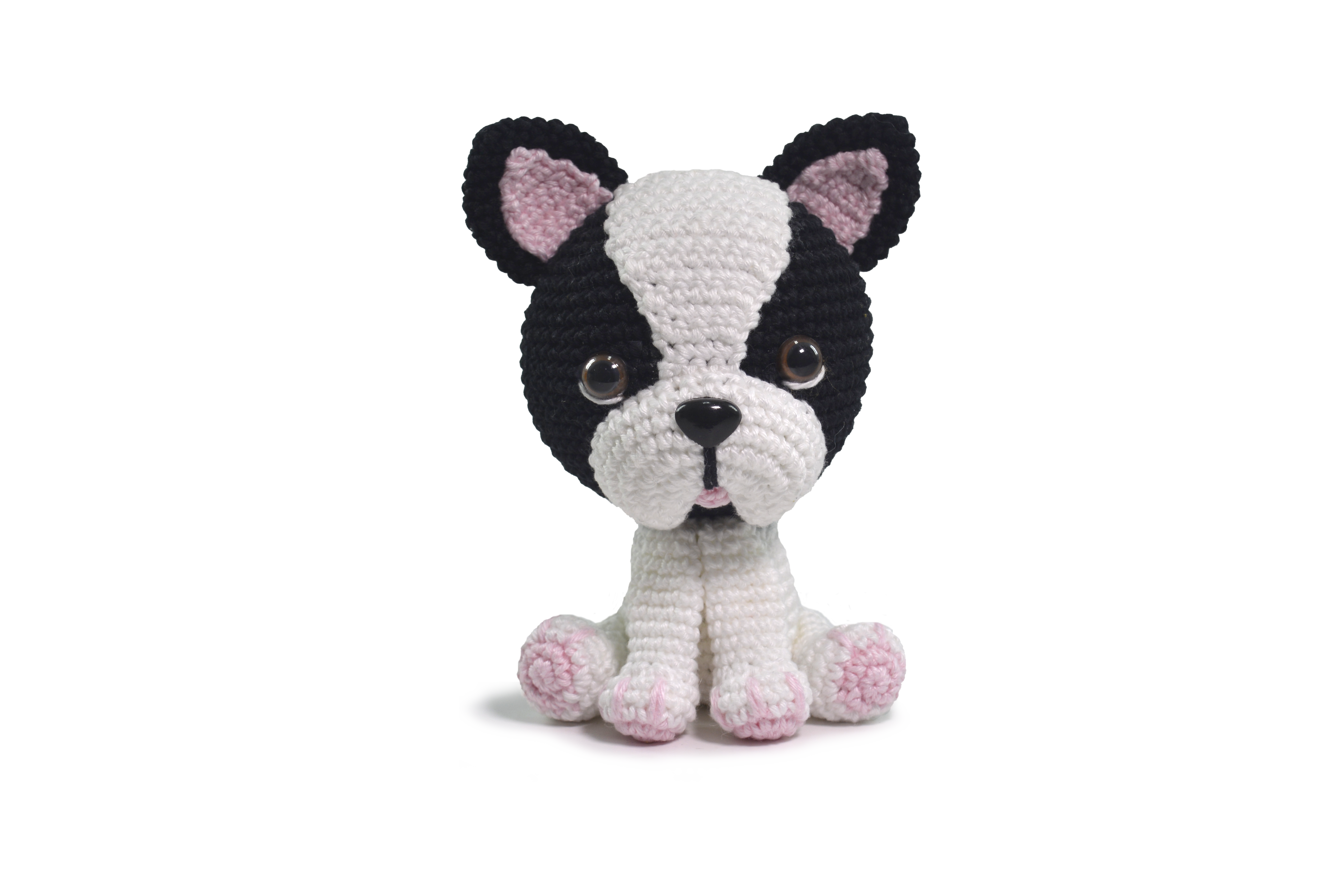 Circulo Amigurumi Kit - Cats & Dogs Collection - All Materials Included, Clear Easy to Follow Instructions - Intermediate Level - 1 Crochet Kit